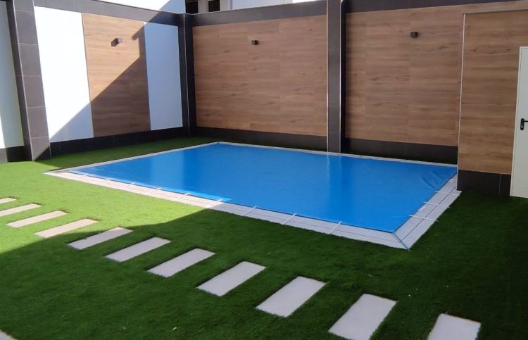 Lona de piscina rectangular